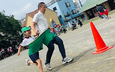 土曜参観の様子