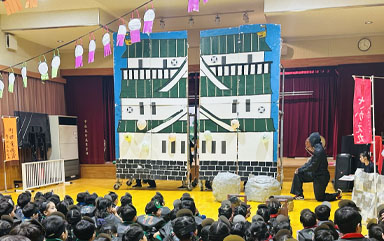 お泊まり保育の様子