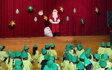 クリスマス会の様子