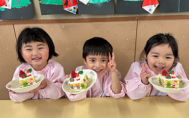 クリスマス会の様子