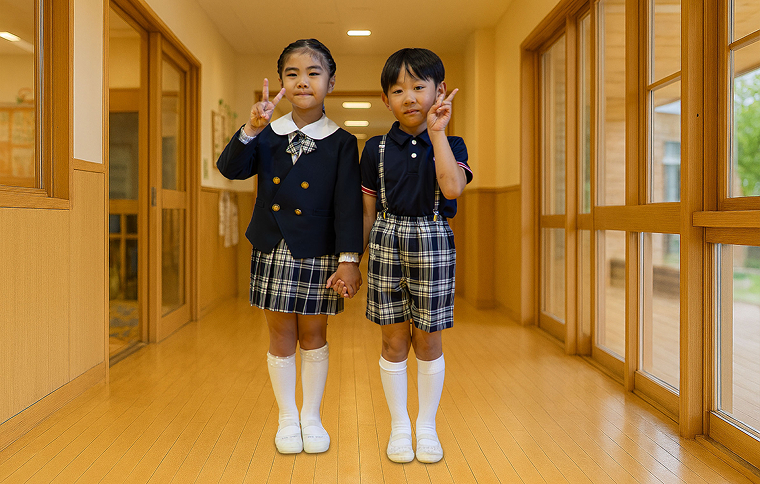 幼児の制服紹介