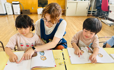 英語指導の画像